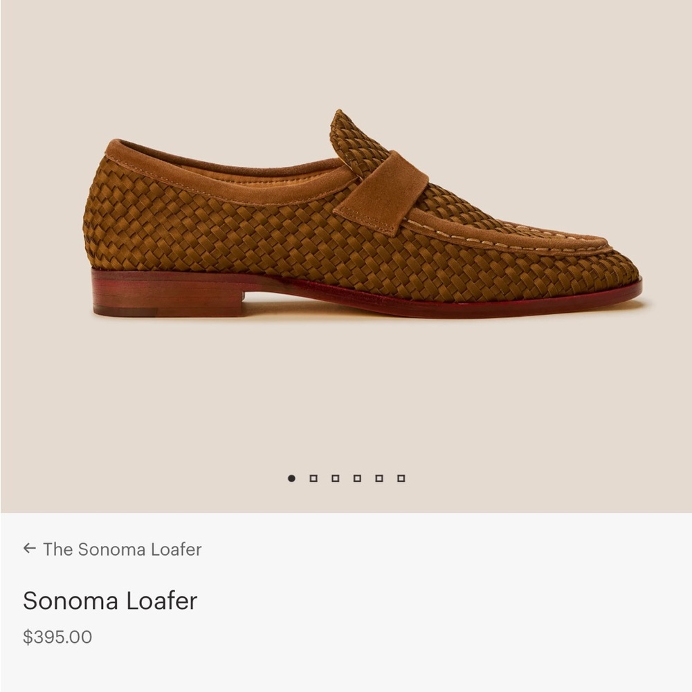 New Naghedi Sonoma Loafer Woven neoprene with soft suede backing  Leather sole - Picture 4 of 12